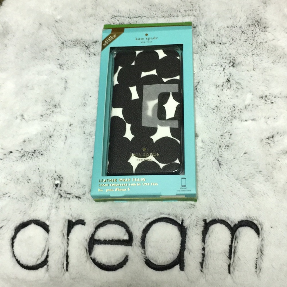 KATE SPADE Leather Wrap Polio iPhone Case